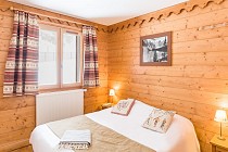 L'Ecrin Des Neiges - slaapkamer met verwarming en 2-persoonsbed